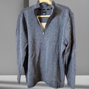 NWT/NWOT GAP HALF ZIP PULLOVER SWEATER in Blue
